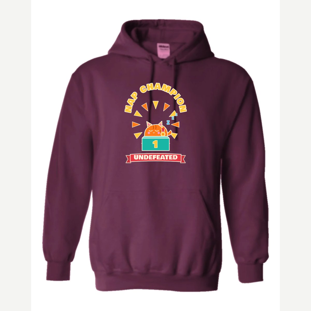 Nap Champion — Hoodie / Maroon