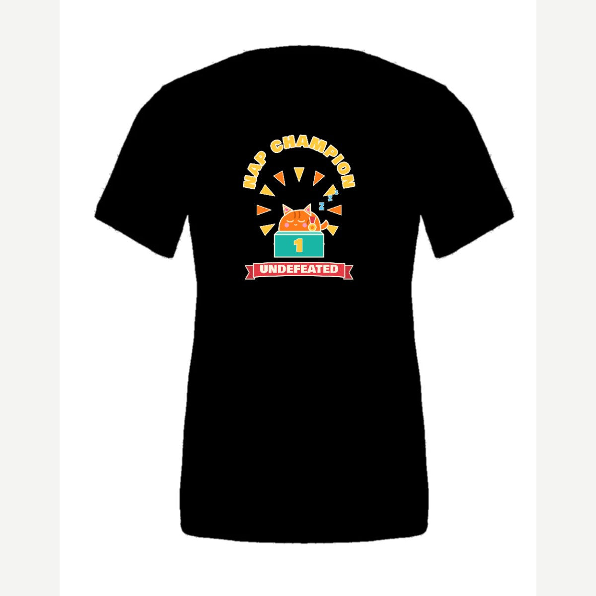 Nap Champion — Premium Tee / Black