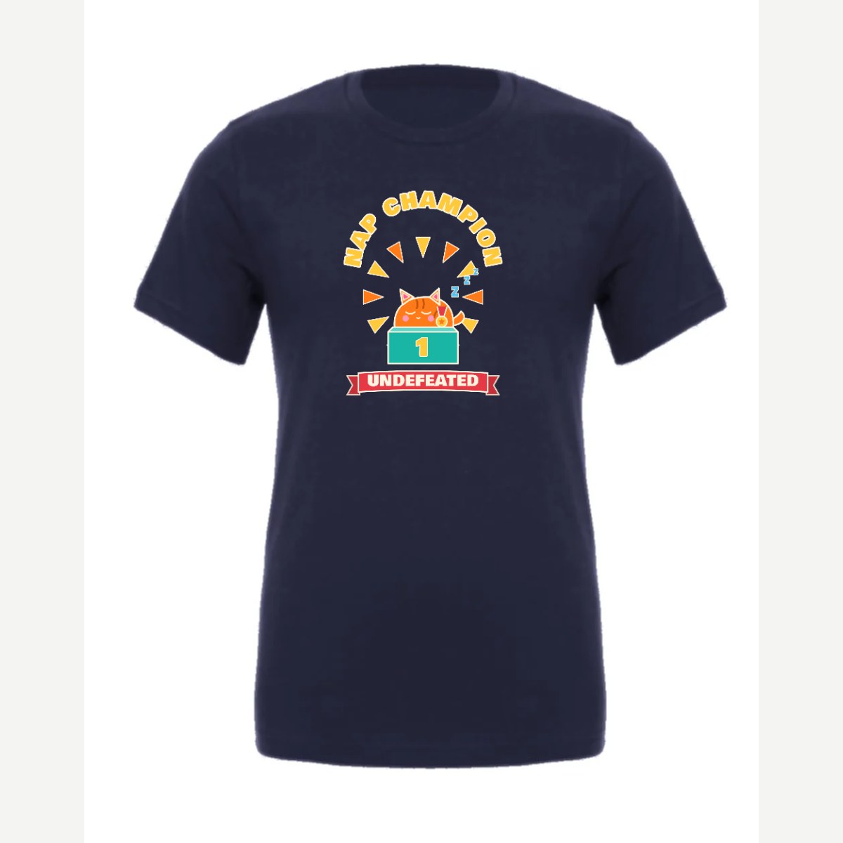Nap Champion — Premium Tee / Navy
