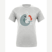 Narwhals and Bacon at Midnight — Premium Tee / Athletic Heather