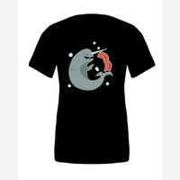 Narwhals and Bacon at Midnight — Premium Tee / Black