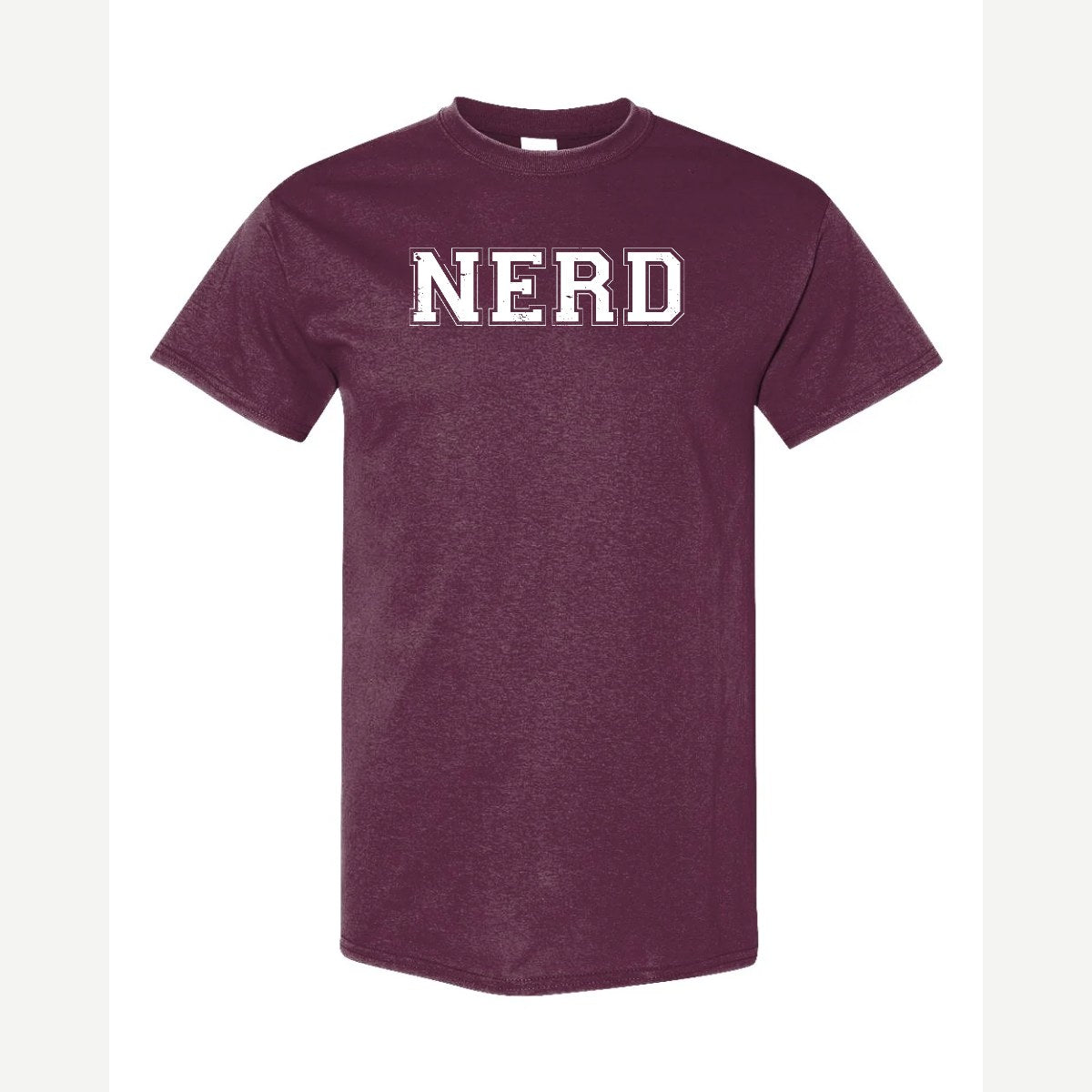 Nerd — Classic Tee / Maroon