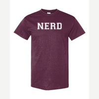 Nerd — Classic Tee / Maroon