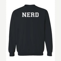 Nerd — Crewneck Sweatshirt / Black