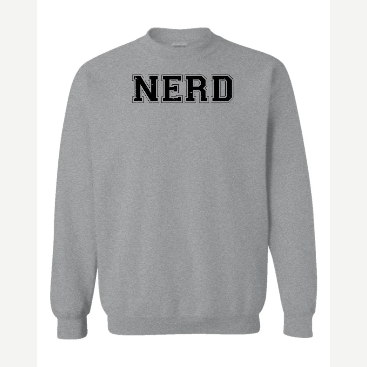 Nerd — Crewneck Sweatshirt / Sport Grey
