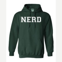 Nerd — Hoodie / Forest Green