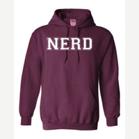 Nerd — Hoodie / Maroon