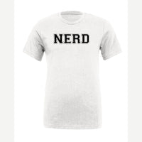 Nerd — Premium Tee / White