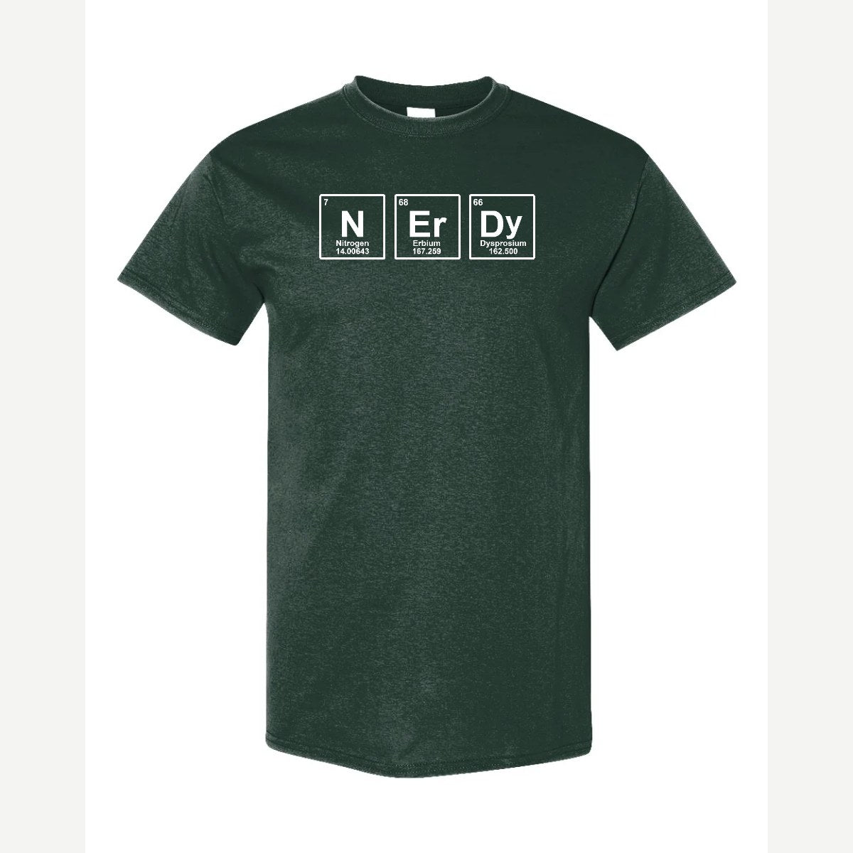 Nerdy Element — Classic Tee / Forest Green