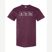 Nerdy Element — Classic Tee / Maroon