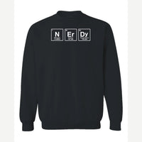 Nerdy Element — Crewneck Sweatshirt / Black