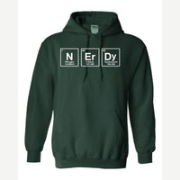 Nerdy Element — Hoodie / Forest Green