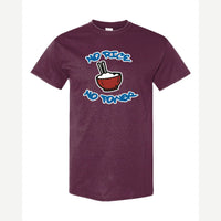 No Rice, No Power — Classic Tee / Maroon