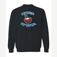 No Rice, No Power — Crewneck Sweatshirt / Black