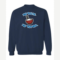 No Rice, No Power — Crewneck Sweatshirt / Navy