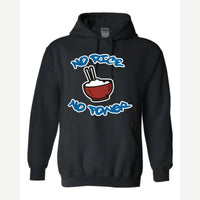 No Rice, No Power — Hoodie / Black