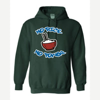 No Rice, No Power — Hoodie / Forest Green