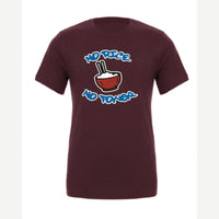 No Rice, No Power — Premium Tee / Maroon
