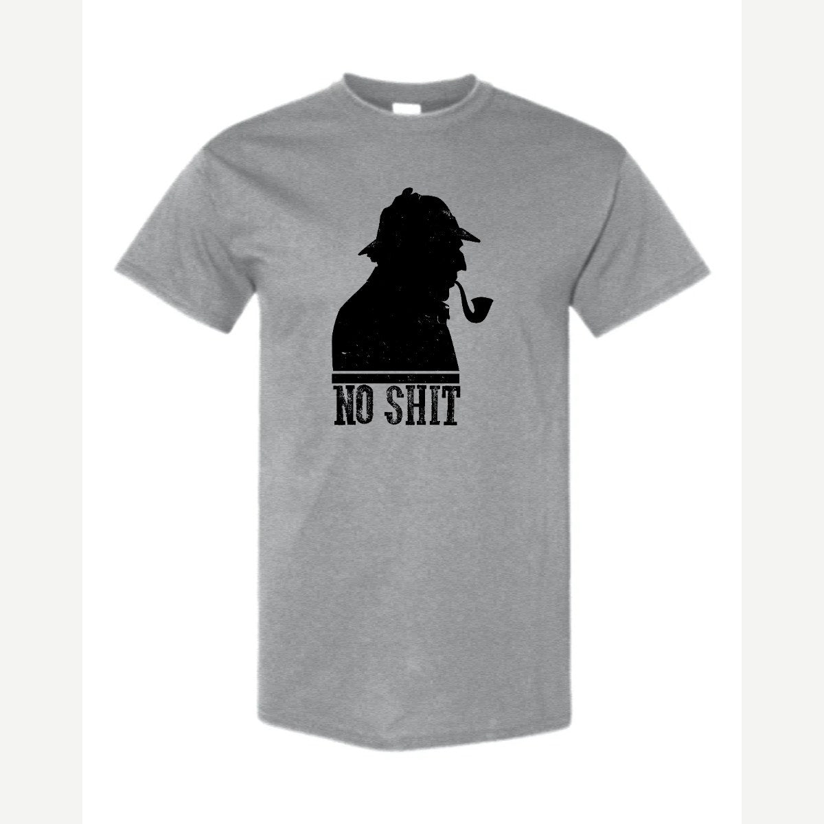 No Sh*t Sherlock — Classic Tee / Sport Grey