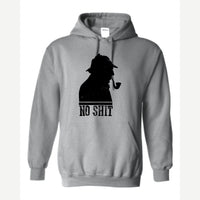 No Sh*t Sherlock — Hoodie / Sport Grey