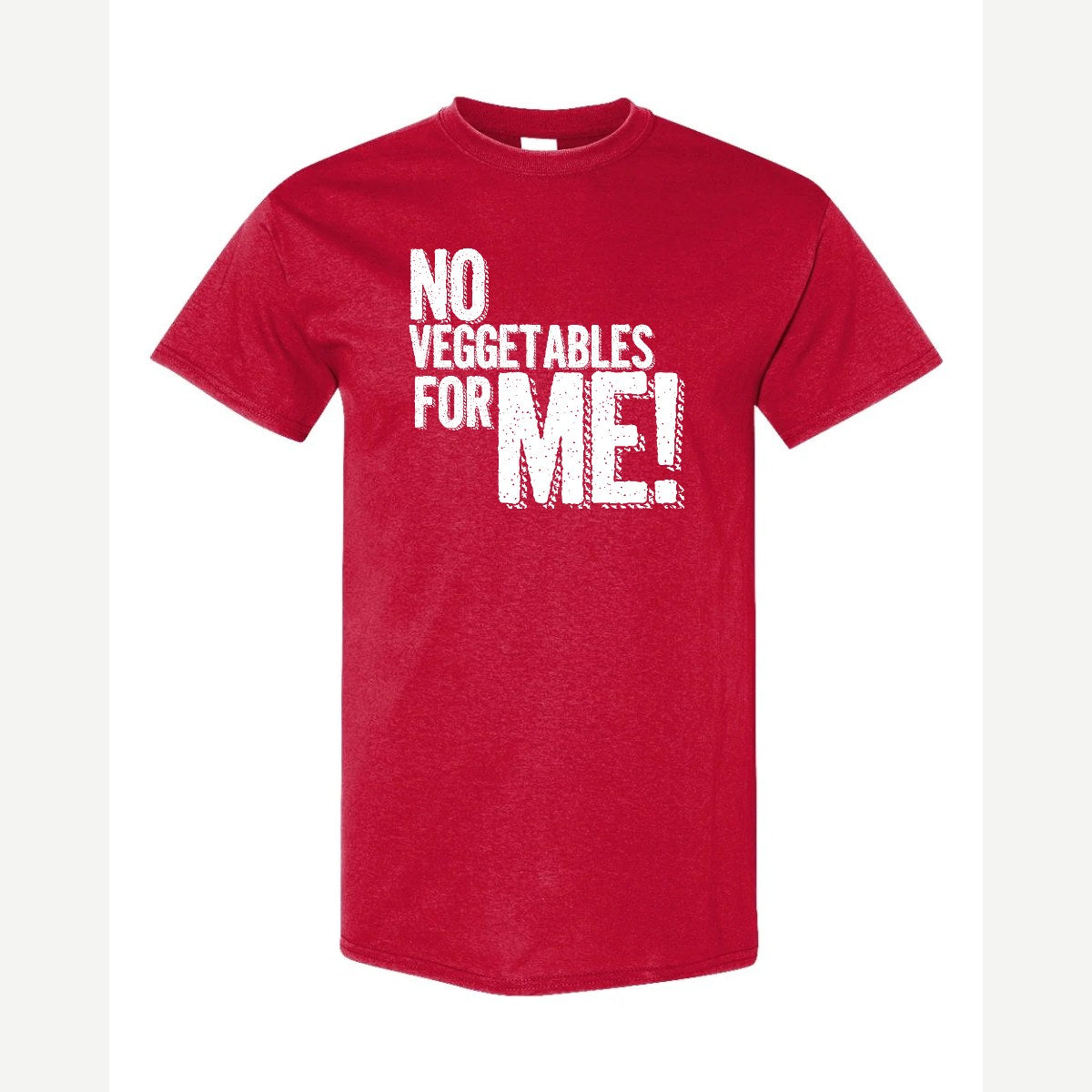 No Veggies — Classic Tee / Red