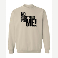 No Veggies — Crewneck Sweatshirt / Sand