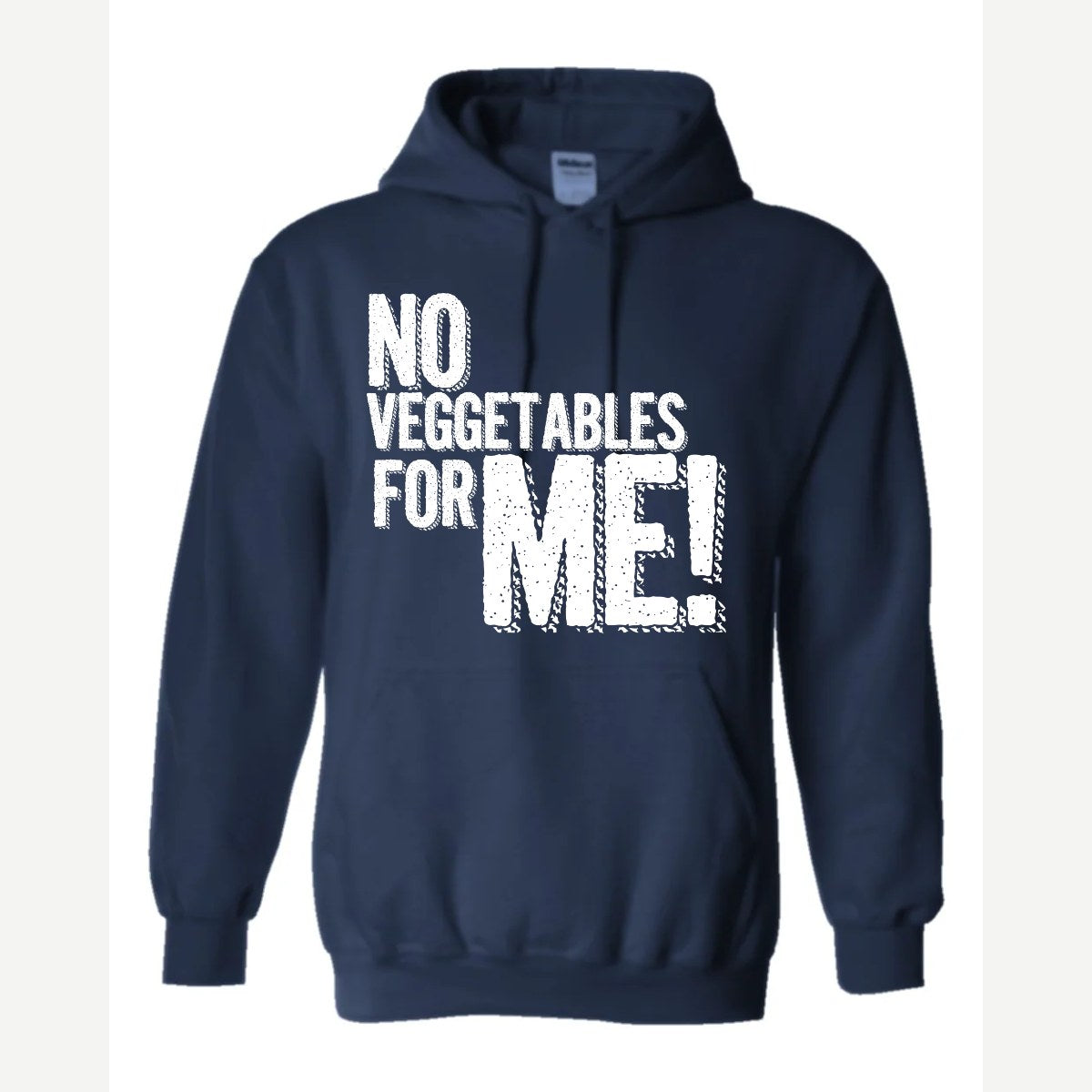 No Veggies — Hoodie / Navy