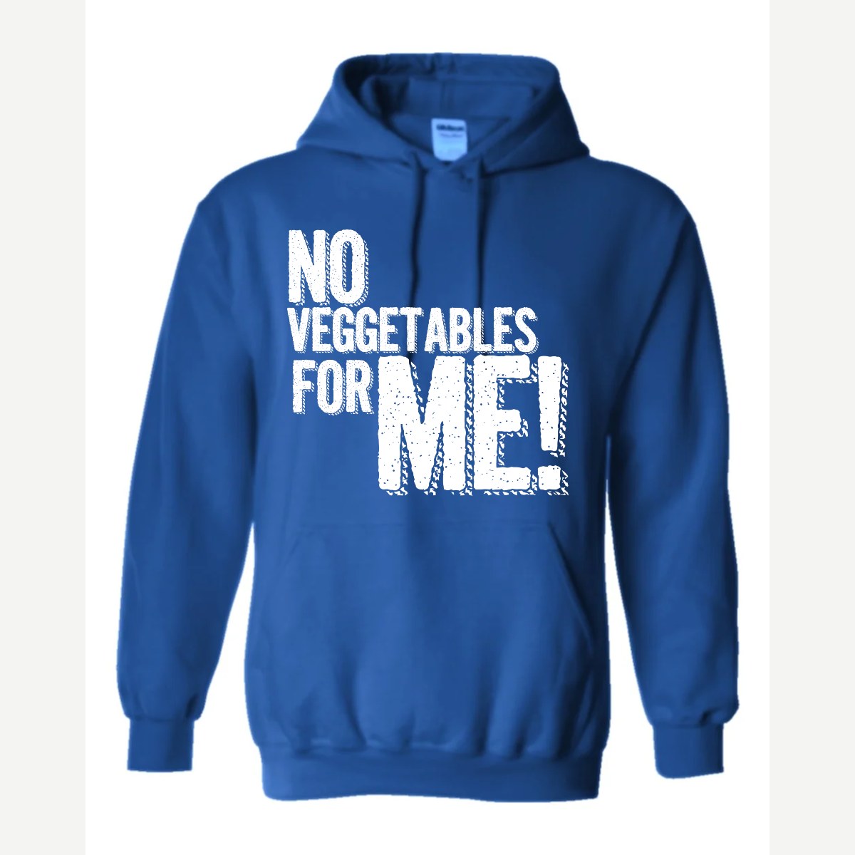 No Veggies — Hoodie / Royal