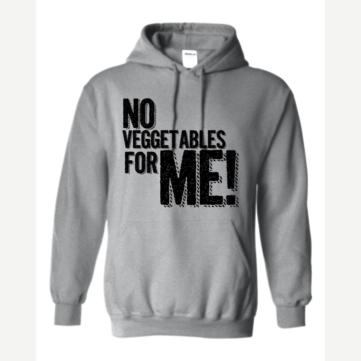 No Veggies — Hoodie / Sport Grey