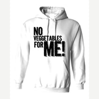 No Veggies — Hoodie / White