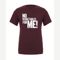 No Veggies — Premium Tee / Maroon
