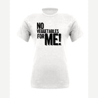 No Veggies — Premium Tee / White