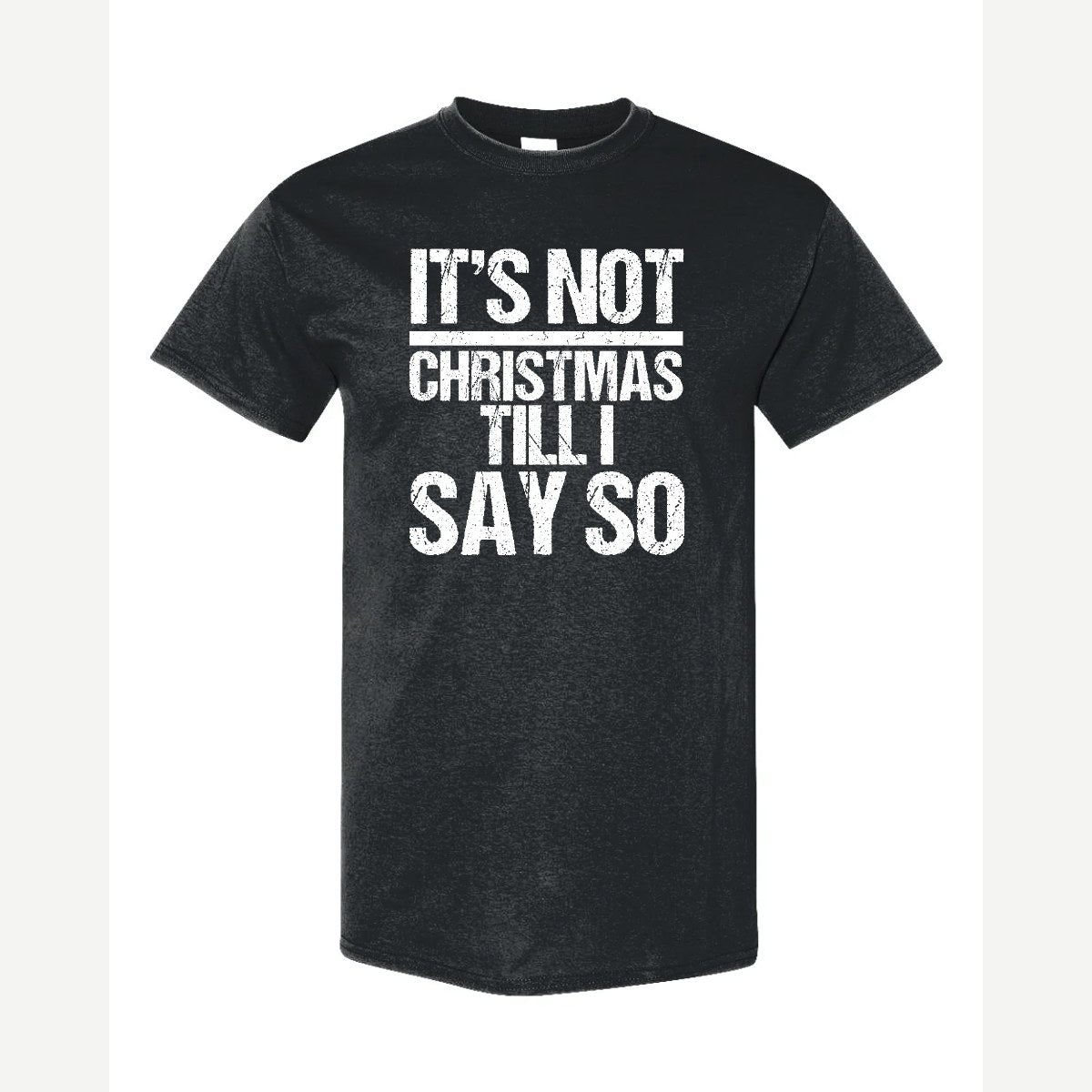 Not Christmas — Classic Tee / Black