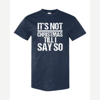 Not Christmas — Classic Tee / Navy