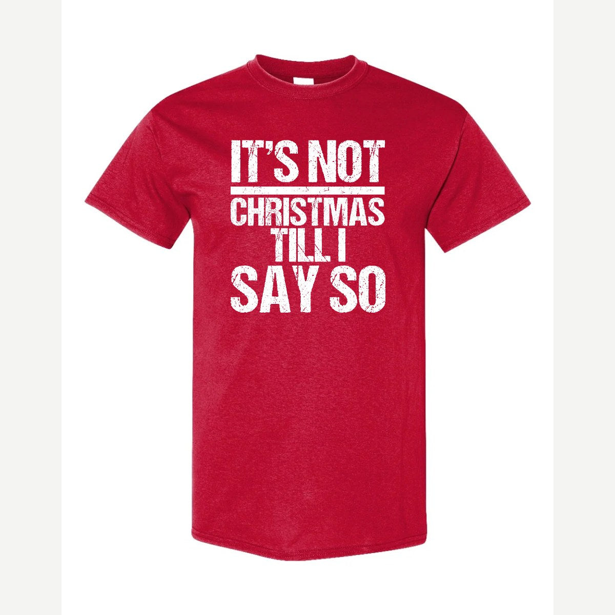 Not Christmas — Classic Tee / Red