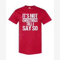 Not Christmas — Classic Tee / Red