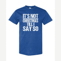 Not Christmas — Classic Tee / Royal