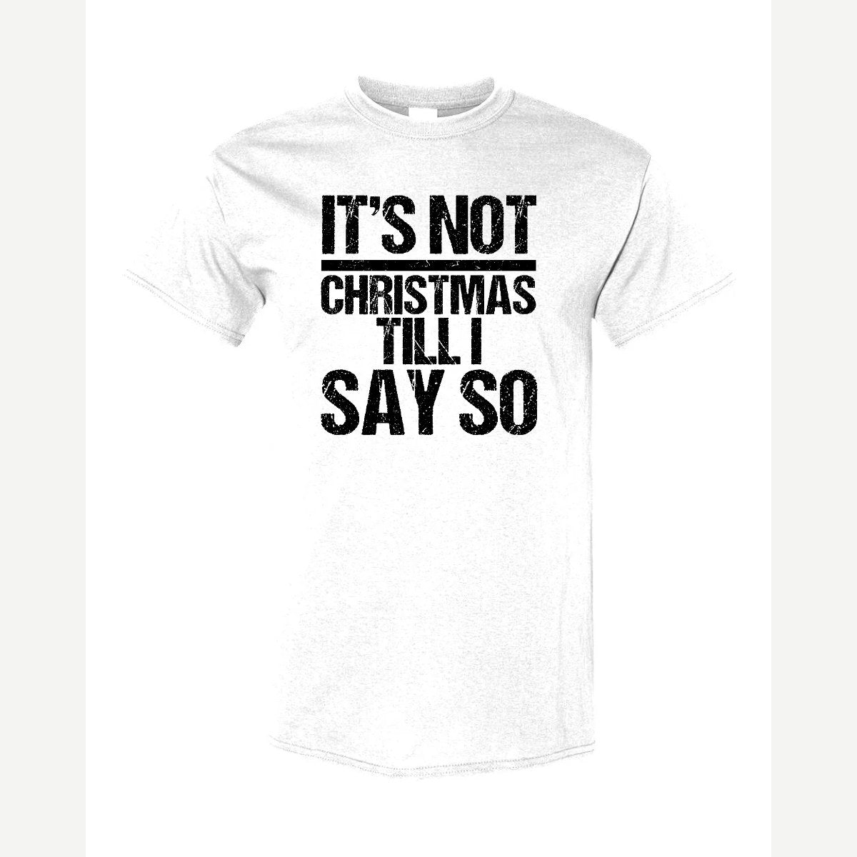 Not Christmas — Classic Tee / White