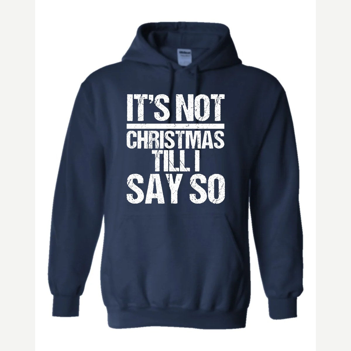 Not Christmas — Hoodie / Navy
