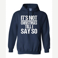 Not Christmas — Hoodie / Navy