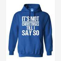 Not Christmas — Hoodie / Royal
