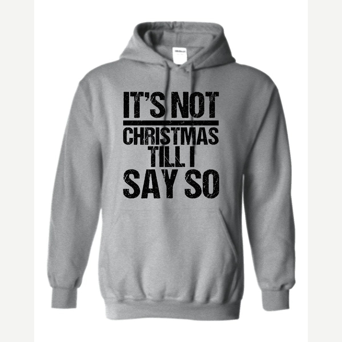 Not Christmas — Hoodie / Sport Grey