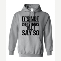 Not Christmas — Hoodie / Sport Grey