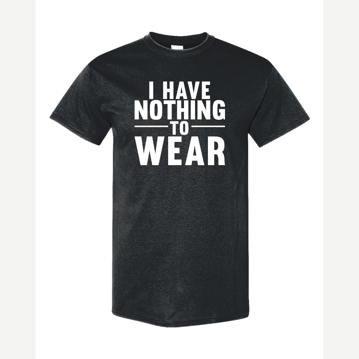 Nothing to Wear — Classic Tee / Black