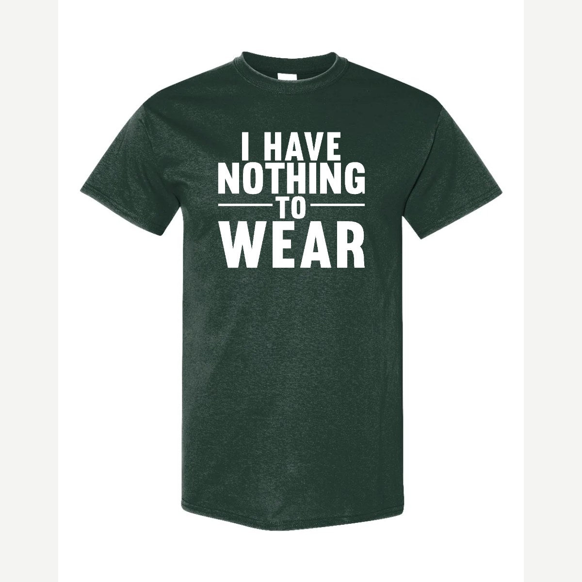 Nothing to Wear — Classic Tee / Forest Green