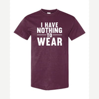 Nothing to Wear — Classic Tee / Maroon