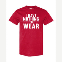 Nothing to Wear — Classic Tee / Red