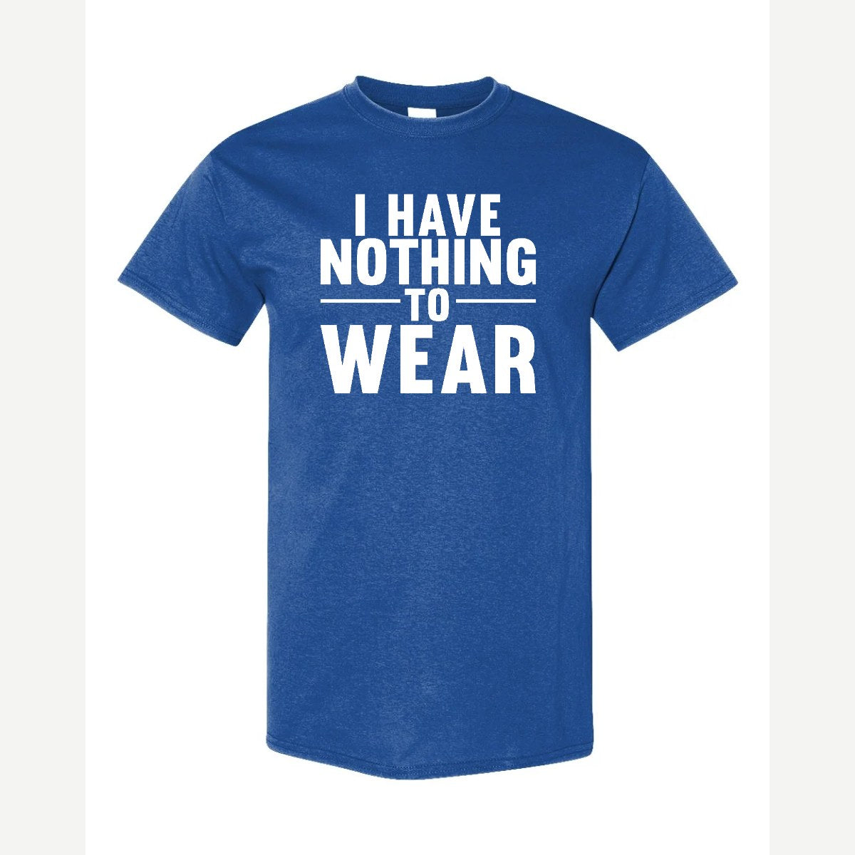 Nothing to Wear — Classic Tee / Royal