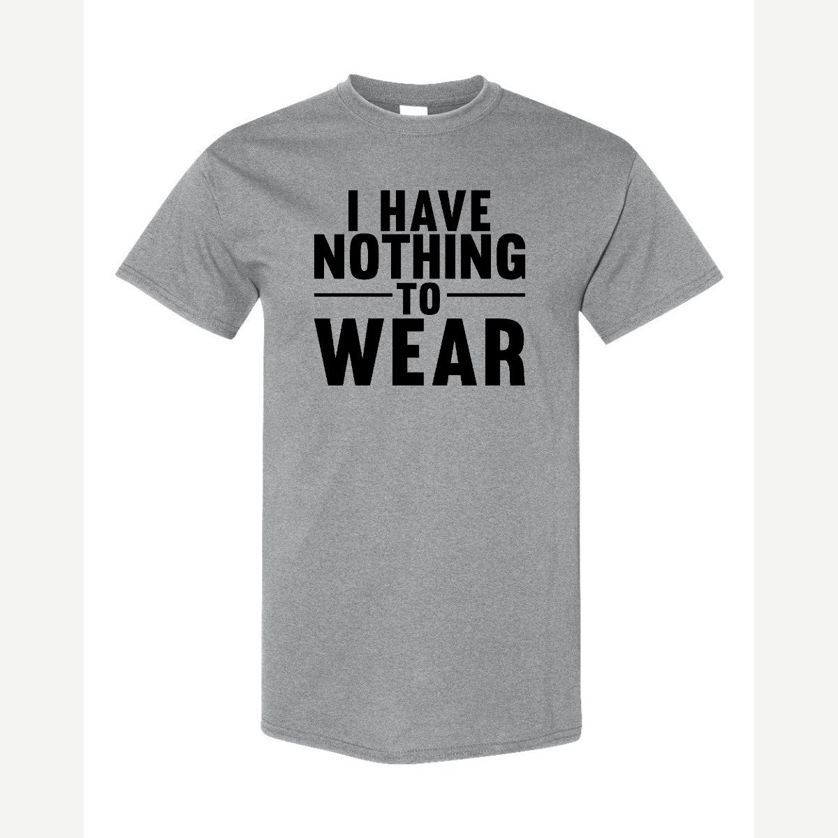 Nothing to Wear — Classic Tee / Sport Grey