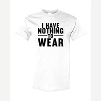 Nothing to Wear — Classic Tee / White